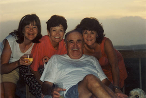 Summertime (and the livin' is easy) with my parents and sister