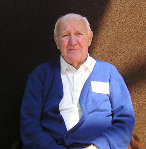 William Dunphy at the World War II Mass. Memories Road Show