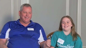 Lilli Hickey and Robert Hickey at the Hyde Park Mass. Memories Road Show: Video Interview