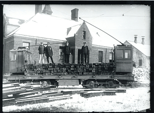 Tie treating plant in South Boston on land once owned by the City of Boston