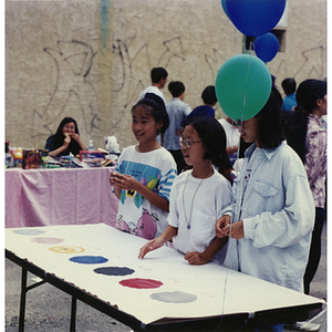 Tabletop game at Recreation Day fair