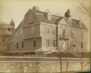 Exterior view of the Arthur Astor Cary House, Cambridge, Mass., undated