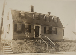 Exterior view of Abigail Adams House, Bridge Street, North Weymouth, Mass., August 1941