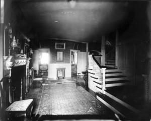 T. Quincy Browne House, 98 Beacon St., Boston, Mass., Entrance Hall.