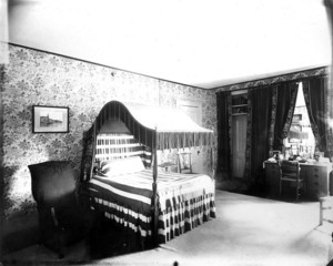 T. Quincy Browne House, 98 Beacon St., Boston, Mass., Bedroom.