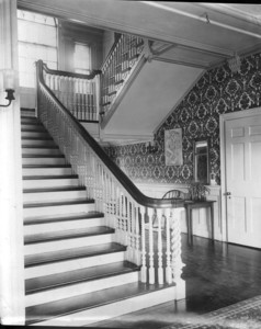 Bertram House, Cambridge, Mass., Stairwell..