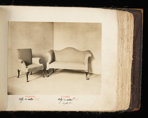Arm Chair #12152 and Sofa #11866