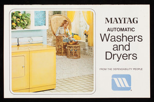 Maytag Automatic Washers and Dryers, The Maytag Cmpany, Newton, Iowa