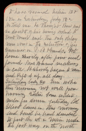 Thomas Lincoln Casey Notebook, July 1889-September 1889, 17, to have [illegible] 12