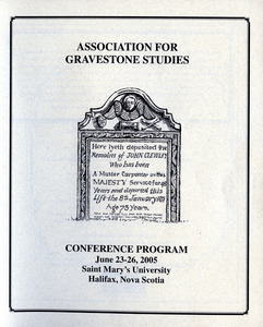 The Association for Gravestone Studies 28th conference and annual meeting