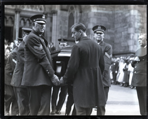 Michael H. Crowley funeral: police pallbearers