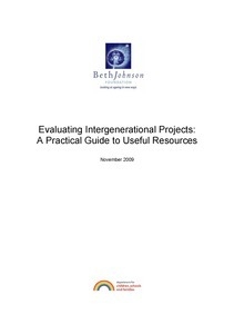 Evaluating intergenerational projects