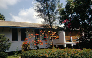 Front of W. E. B. and Shirley Graham Du Bois' home in Accra, Ghana