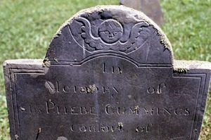 First Parish Cemetery (Freeport, Me.) gravestone: Cummings, Phebe