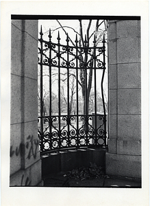 Fence in Boston Common