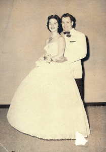 Mom and dad at mom's senior prom