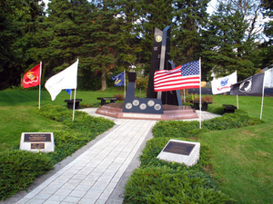 Veterans Memorial dedication