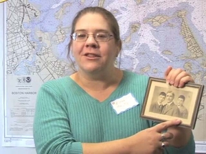 Ellen M. Anstey at the Boston Harbor Islands Mass. Memories Road Show: Video Interview
