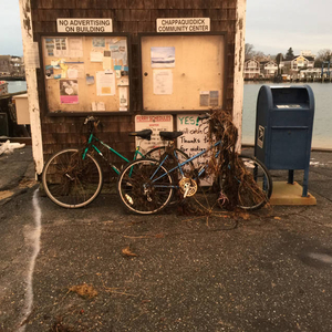 The dangers of parking your bike near the harbor