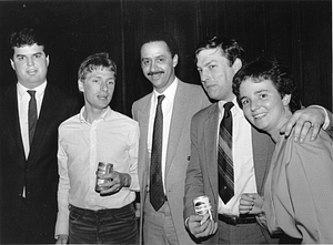 John Kilcommons, unidentified, Joe Delgardo, Ed Regal and Susan Kilcommons