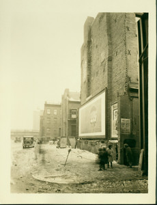 Exterior view of numbers 32 and 34 Lowell Street, Boston, Mass., February 19, 1930
