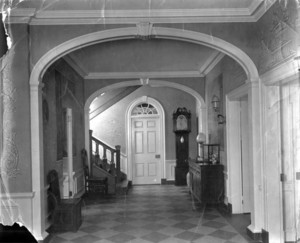 Henry G. Vaughn House, Sherborn, Mass., Corridor.