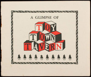 Glimpse of Toy Town Tavern, Winchendon, Mass.