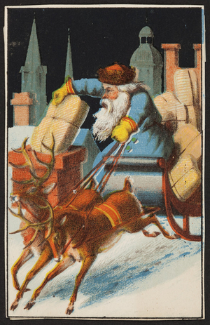 Trade card for W.W. Winship, holiday goods, 7 Elm Street, Boston, Mass., undated