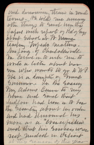 Thomas Lincoln Casey Notebook, November 1888-January 1889, 17, and denouncing them in