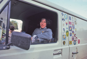 Fran Lebowitz at the Forbes balloon meet