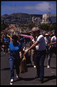 Marchers in the San Francisco Pride Parade