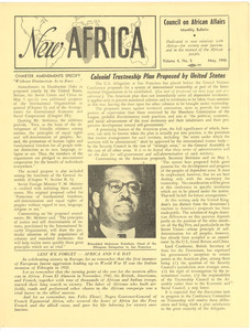 New Africa volume 4, number 5