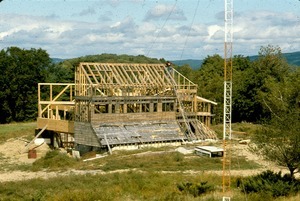 Michael Rapunzel and Steven Greenwald's house under construction