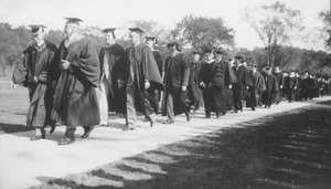 Inaugural procession for Hugh Potter Baker