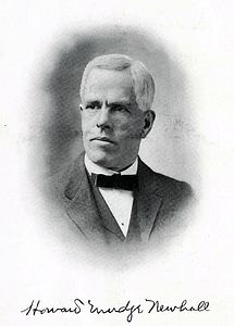 Portrait of Howard M. Newhall, 1854-1908