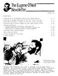 The Eugene O'Neill Newsletter, vol.5, no.3, 1981