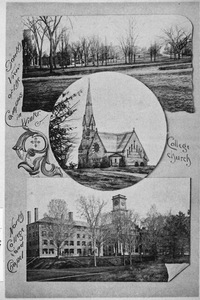 Collage of Amherst College views