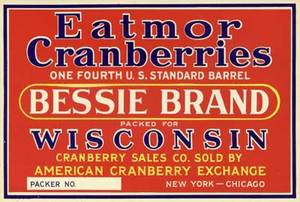 Eatmor Cranberries Bessie Brand