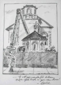 "Untitled (Provincetown Library)" Howie Schneider (1930-2007)