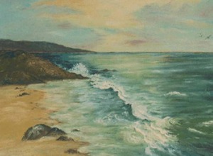 "Seascape" Goldie Worden (1881-1937)