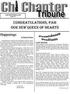 Chi Chapter Tribune Vol. 37 Iss. 03 (March, 1998)