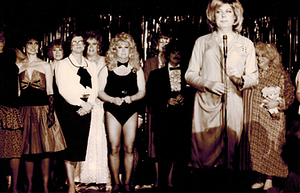 Naomi Owen and Alison Laing in Onstage Group Photograph