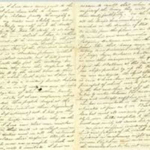 Autograph letter signed : Baton Rouge, La., to [John Rogers, Roxbury, Mass.,?].