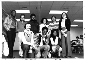 Members of Suffolk University's International Studies Association, 1978