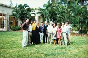 John Joseph Moakley with group in El Salvador, November 1997