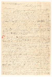 Sidney Brooks letter to Obed Brooks, Jr., 1839 July 10