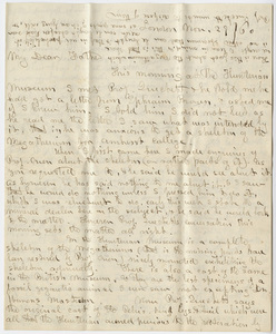 Edward Hitchcock, Jr. letter to Edward Hitchcock, 1860 November 29