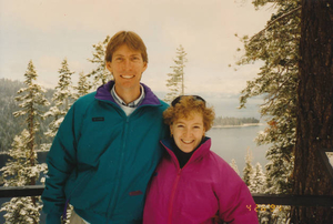 Fran & Ken Kistner honeymoon at Lake Tahoe, CA