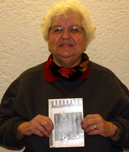 Mary Binda at the Stoneham Mass. Memories Road Show