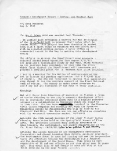 Economic Development Report - Central and Western Massachusetts May 3, 1982